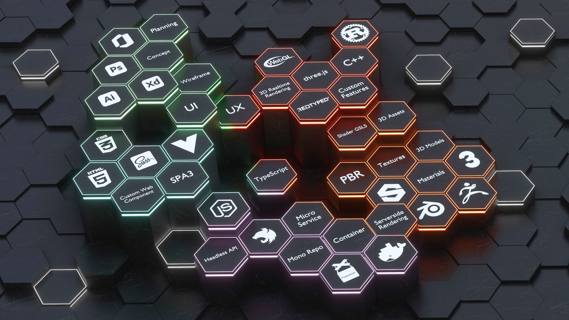 tech design stack redplant realtime studios highsaturation