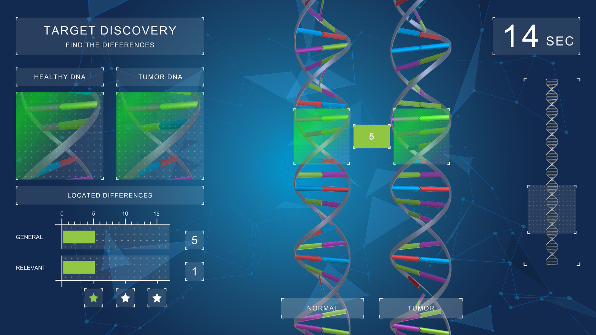 unity serious game target discovery für bayer unterschied dna strang