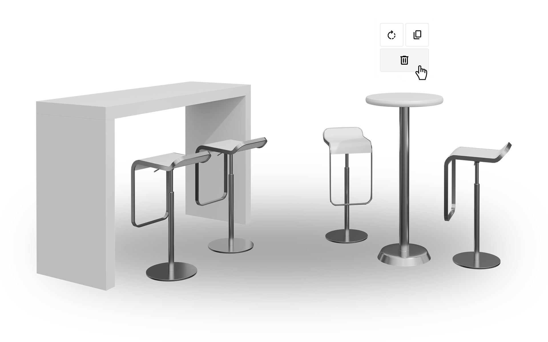 konfigurator webgl inklusivmoebel context menu messe duesseldorf